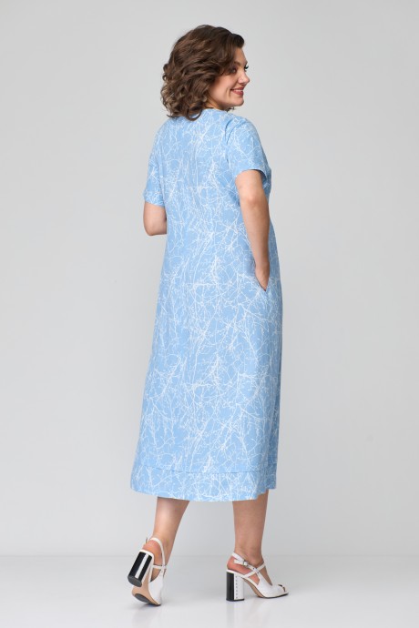 Платье Danaida 2170 голубой размер 48-56 #6