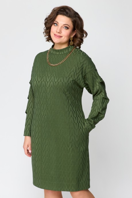 Платье Danaida 2201 зеленый размер 48-56 #4