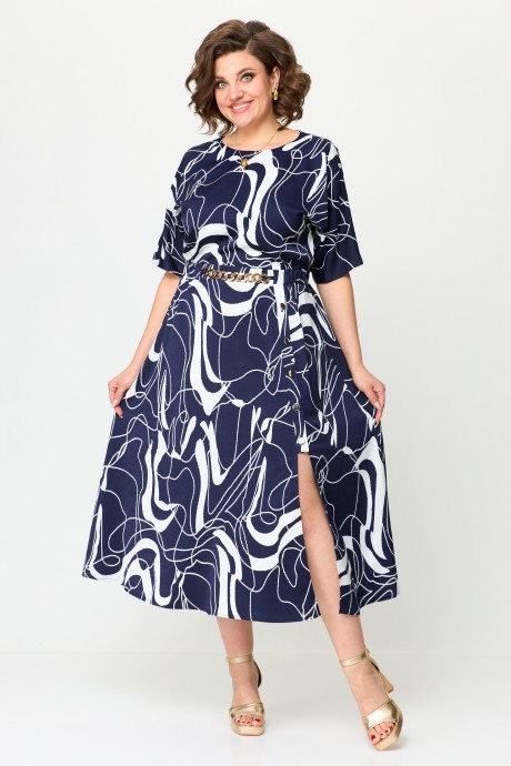 Вечернее платье Danaida 2131 волны размер 48-58 #1