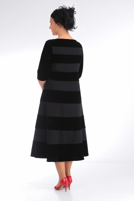 Вечернее платье Ma Vie М172 чёрный размер 50-56 #4