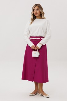 Костюм/комплект Ma Vie 722 белый, фуксия #1