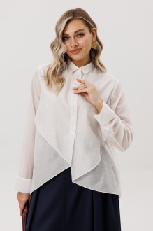 Блузка Ma Vie 723 -1 белый #1