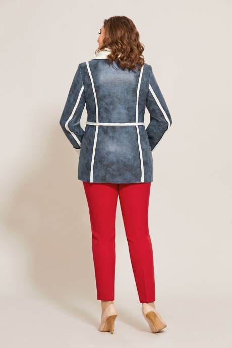 Куртка Магия стиля 2508 синий размер 50-60 #3