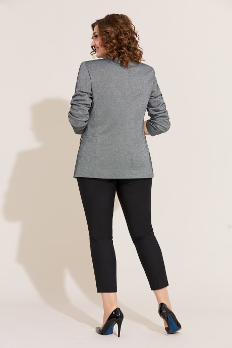 Жакет (пиджак) Магия стиля 5002 серый размер 44-54 #3
