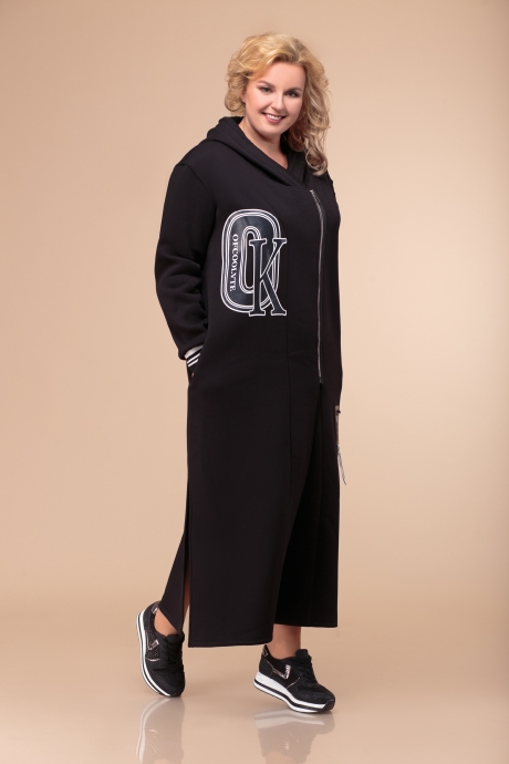 Пальто Svetlana-Style 1310 чёрный размер 54-58 #1