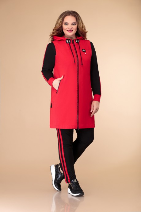 Спортивный костюм Svetlana-Style 1295 красный размер 54-60 #1
