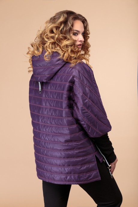 Куртка Svetlana-Style 1483 баклажан размер 52-56 #4