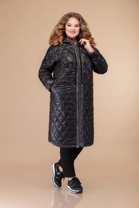 Пальто Svetlana-Style 1461 чёрный размер 54-66 #1