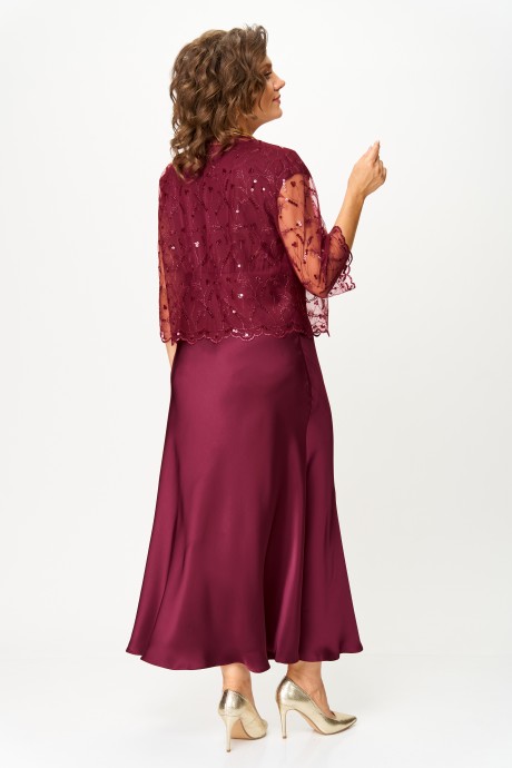 Костюм Svetlana-Style 2144 бордовый размер 50-60 #8