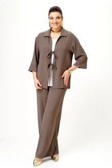 Брючный костюм Svetlana-Style 2114 тройка мокко
