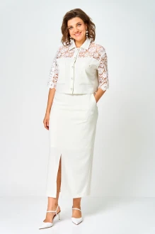 Юбочный костюм Svetlana-Style 2306 белый
