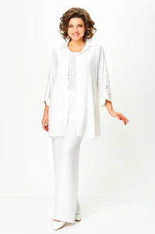Брючный костюм Svetlana-Style 2025 тройка белый