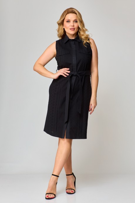 Платье VIPPRIMО 103 черный размер 48-52 #1