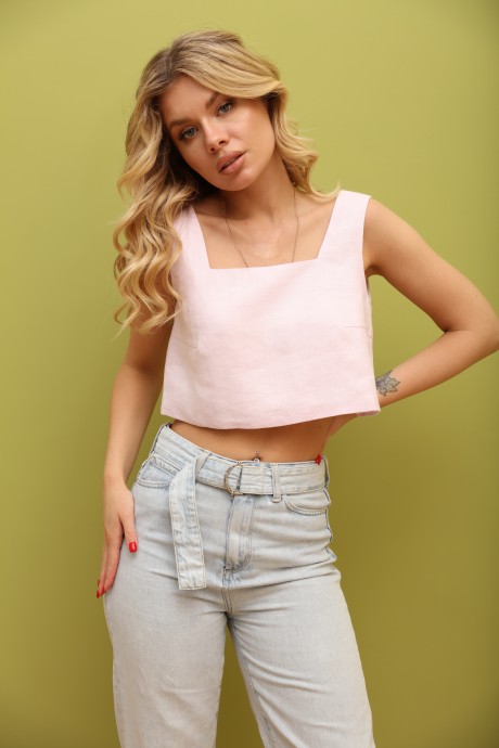 Топ LM.Wear ТК 1008 розовый размер 42-48 #1