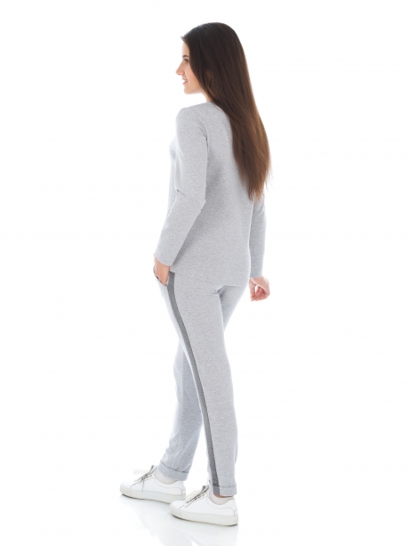 Спортивный костюм Багряница 3013 светло-серый размер 42-52 #4