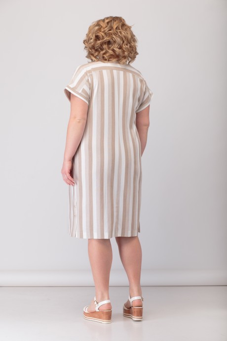 Платье Багряница 5013 бело-кремовый размер 56-62 #3