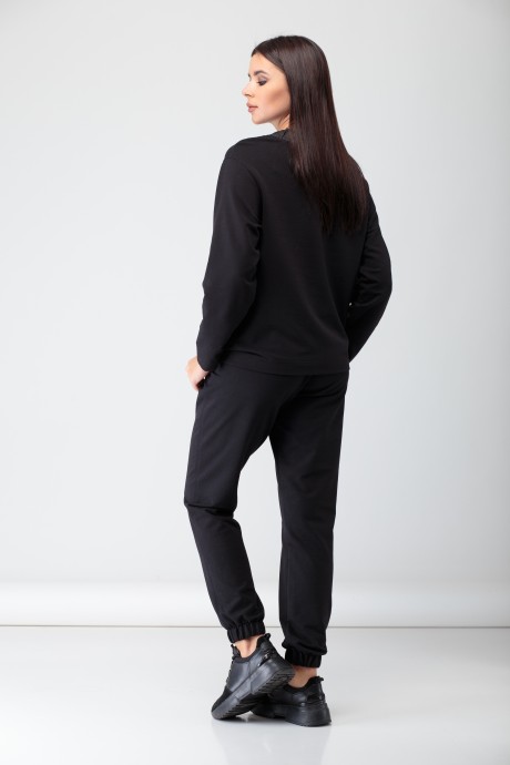 Спортивный костюм Багряница 3069 черный размер 44-52 #4