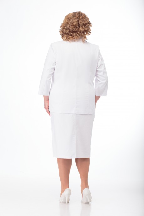 Жакет (пиджак) ELITE MODA 2095 белый размер 48-56 #5