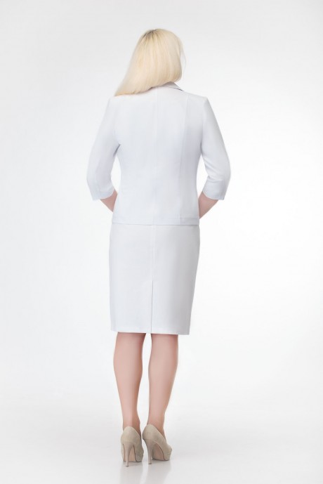 Жакет (пиджак) ELITE MODA 2485 белый размер 48-56 #3