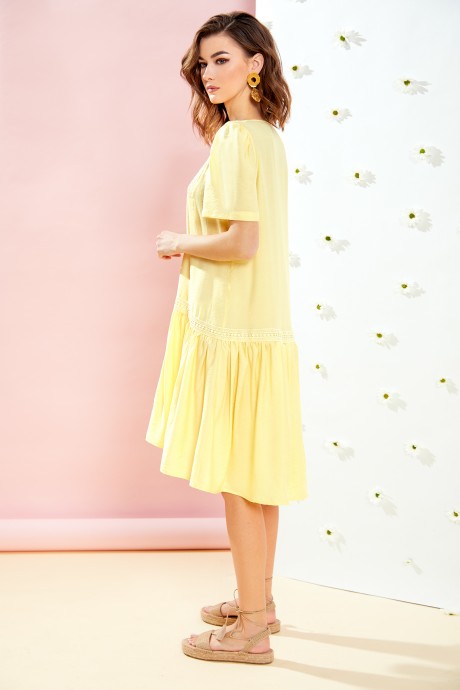 Платье Buter 2172 лимон размер 42-52 #1