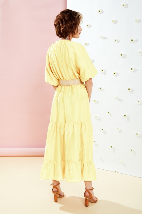 Платье Buter 2142ж желтый размер 42-52 #2