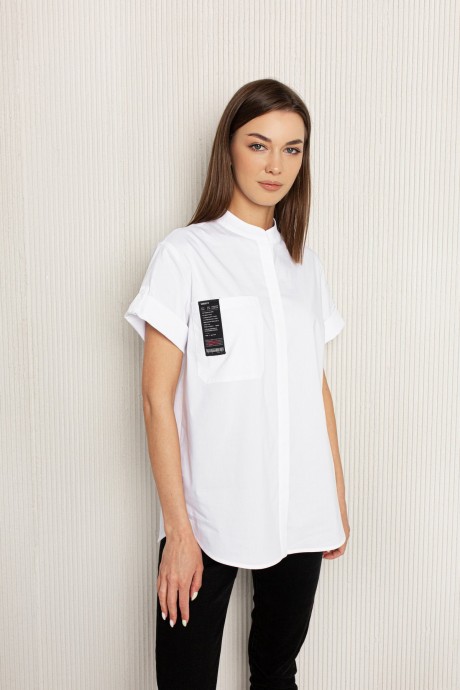 Рубашка Buter 2428 белый размер 42-52 #1