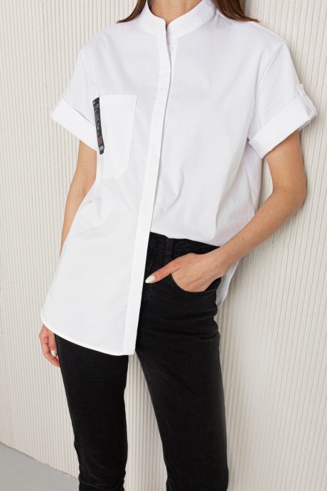 Рубашка Buter 2428 белый размер 42-52 #2