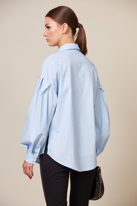 Рубашка Buter 2002 Голубой размер 42-52 #4