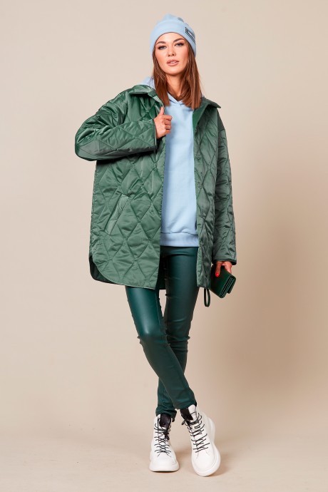 Куртка Buter 2419 зеленый размер 42-50 #3