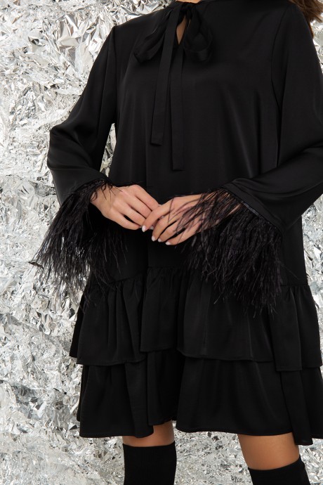 Платье Buter 2497 черный размер 42-50 #5