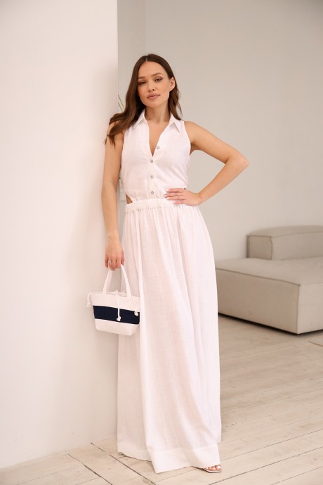 Платье Buter 2406 белый размер 42-46 #1