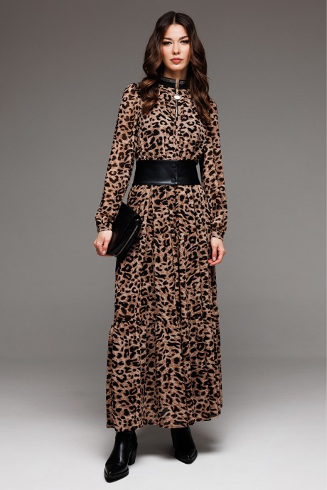 Платье Buter 2738 леопард размер 42-52 #1
