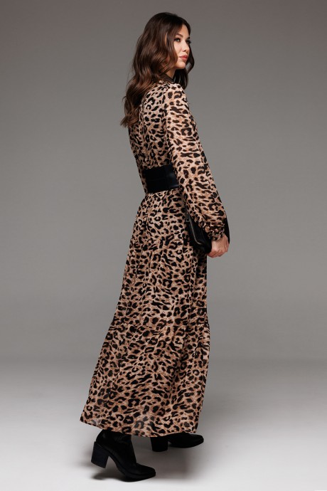 Платье Buter 2738 леопард размер 42-52 #5