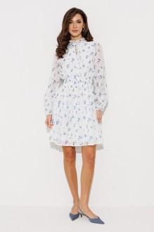 Платье Buter 3255 белый принт