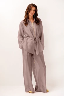 Брючный костюм Buter 3284 мокко