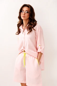 Рубашка Buter 3297 розовая