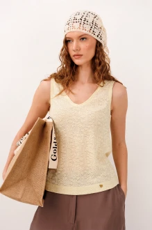 Майка Buter 3311 сливочная