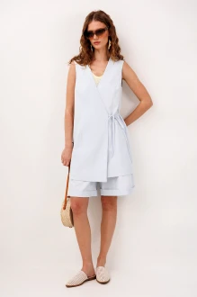 Жилетка Buter 3327 голубая