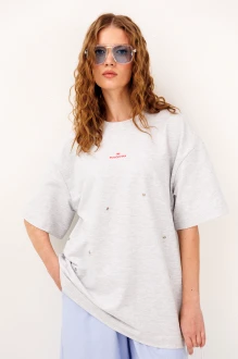 Футболка Buter 3328 серый меланж