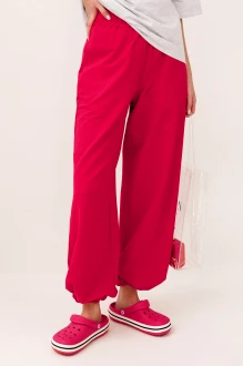 Брюки Buter 3334 малиновые