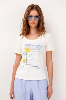 Майка Buter 3338 молочная