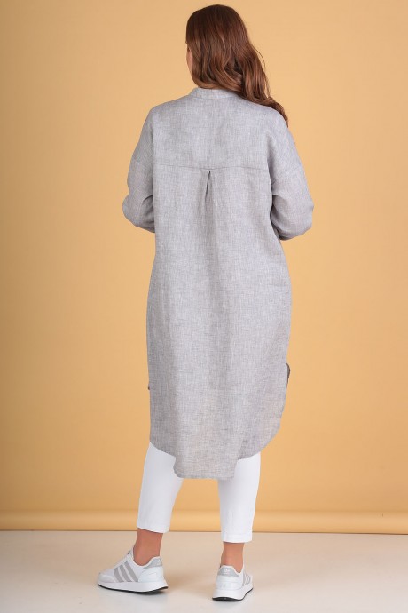 Платье FloVia 1004 серый размер 44-52 #3