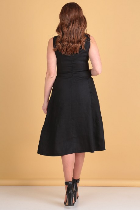 Платье FloVia 4008 пл черный размер 44-50 #3