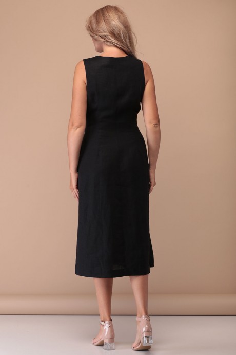 Платье FloVia 4018 черный размер 42-56 #3