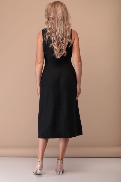 Платье FloVia 4018 черный размер 42-56 #4