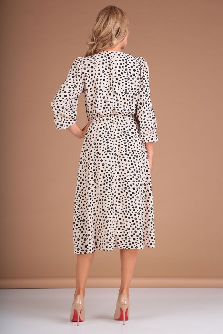 Платье FloVia 4052 белый с черным размер 46-56 #3