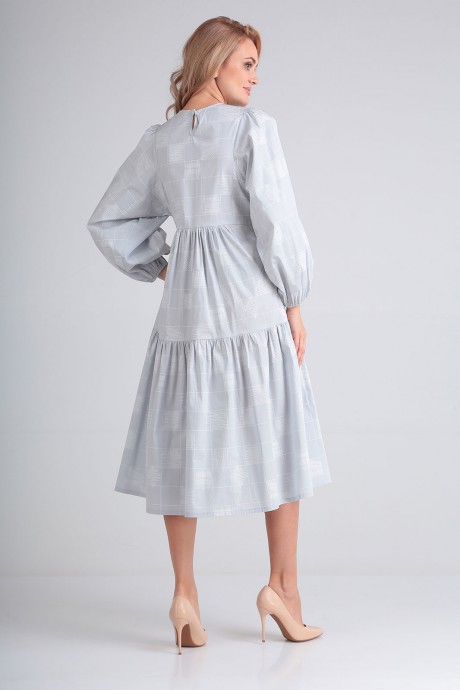Платье FloVia 4067 серый размер 46-56 #5