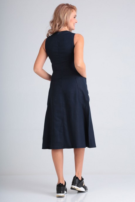 Платье FloVia 4008 пл темно-синий размер 44-56 #5