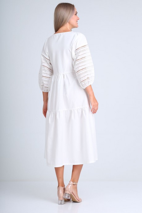 Платье FloVia 4072 белый размер 46-56 #6