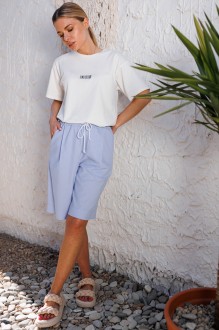 Костюм AmberA Style 2032 двойка голубой #1